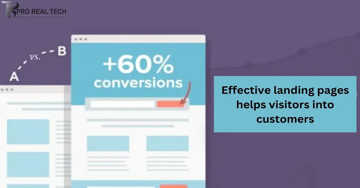 How Landing Page Impacts on Conversion Rate Optimization | Pro Real Tech