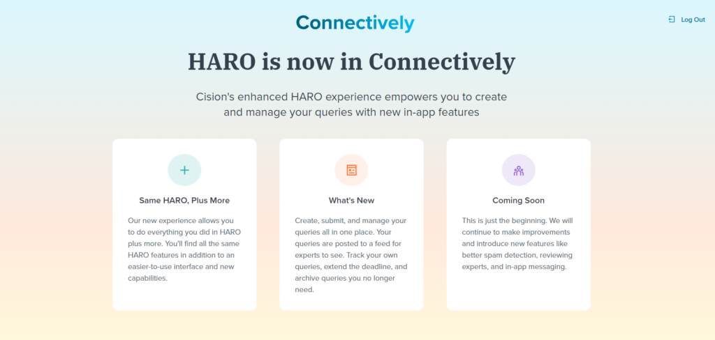 haro to connectively