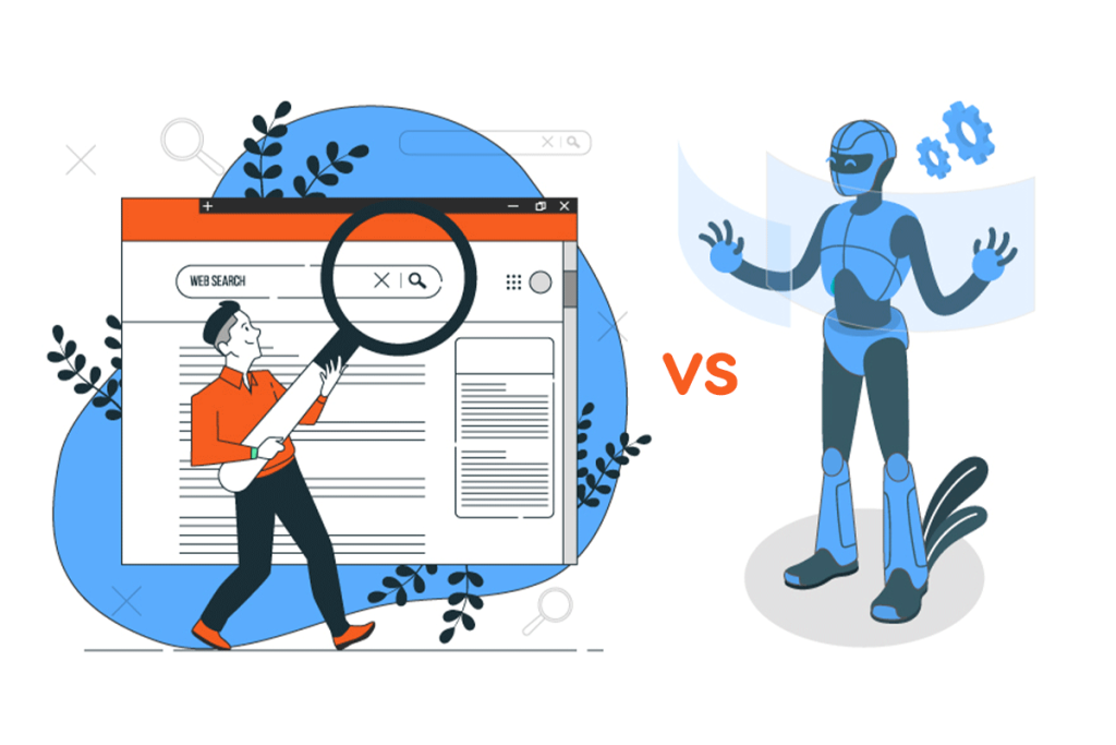 website against ai search