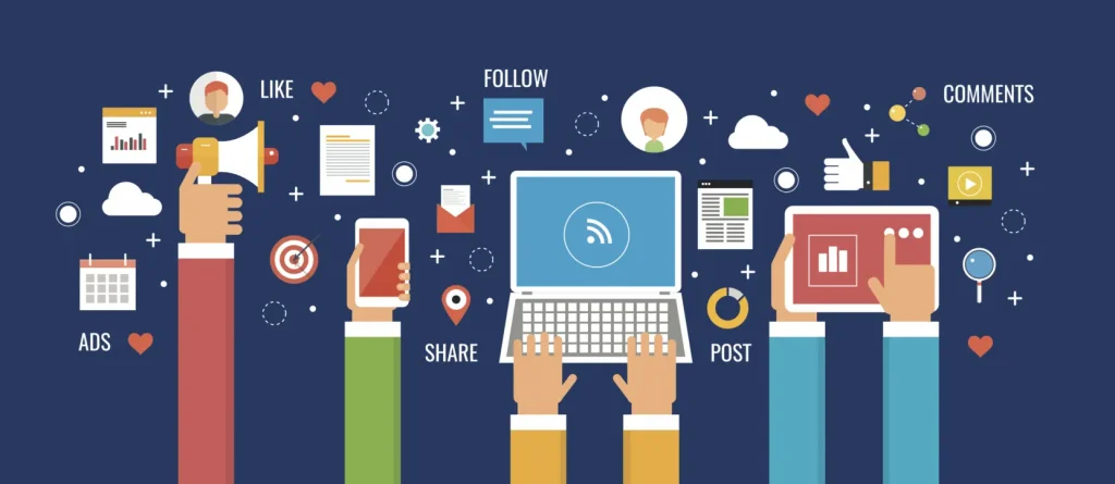 organic social content