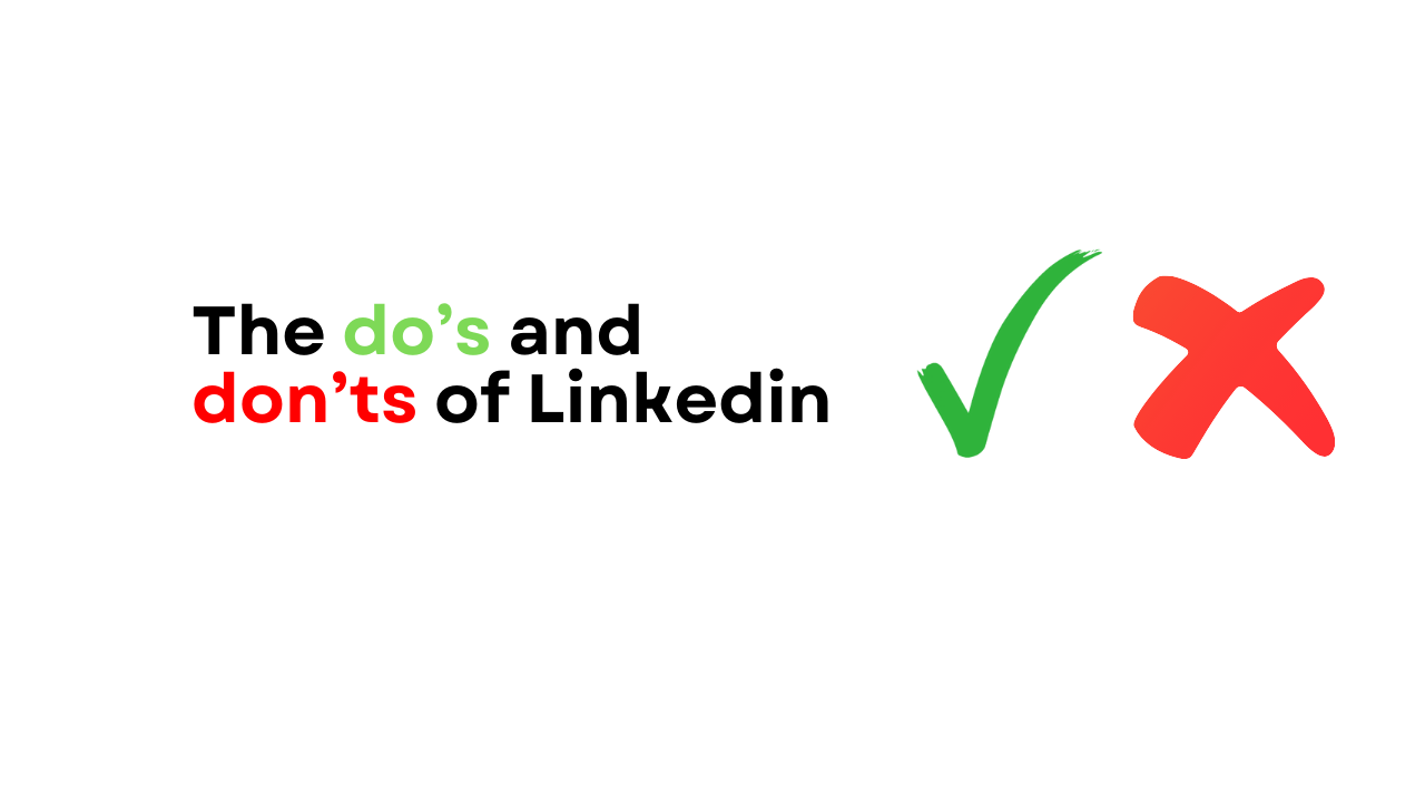 linkedin shares dos and donts