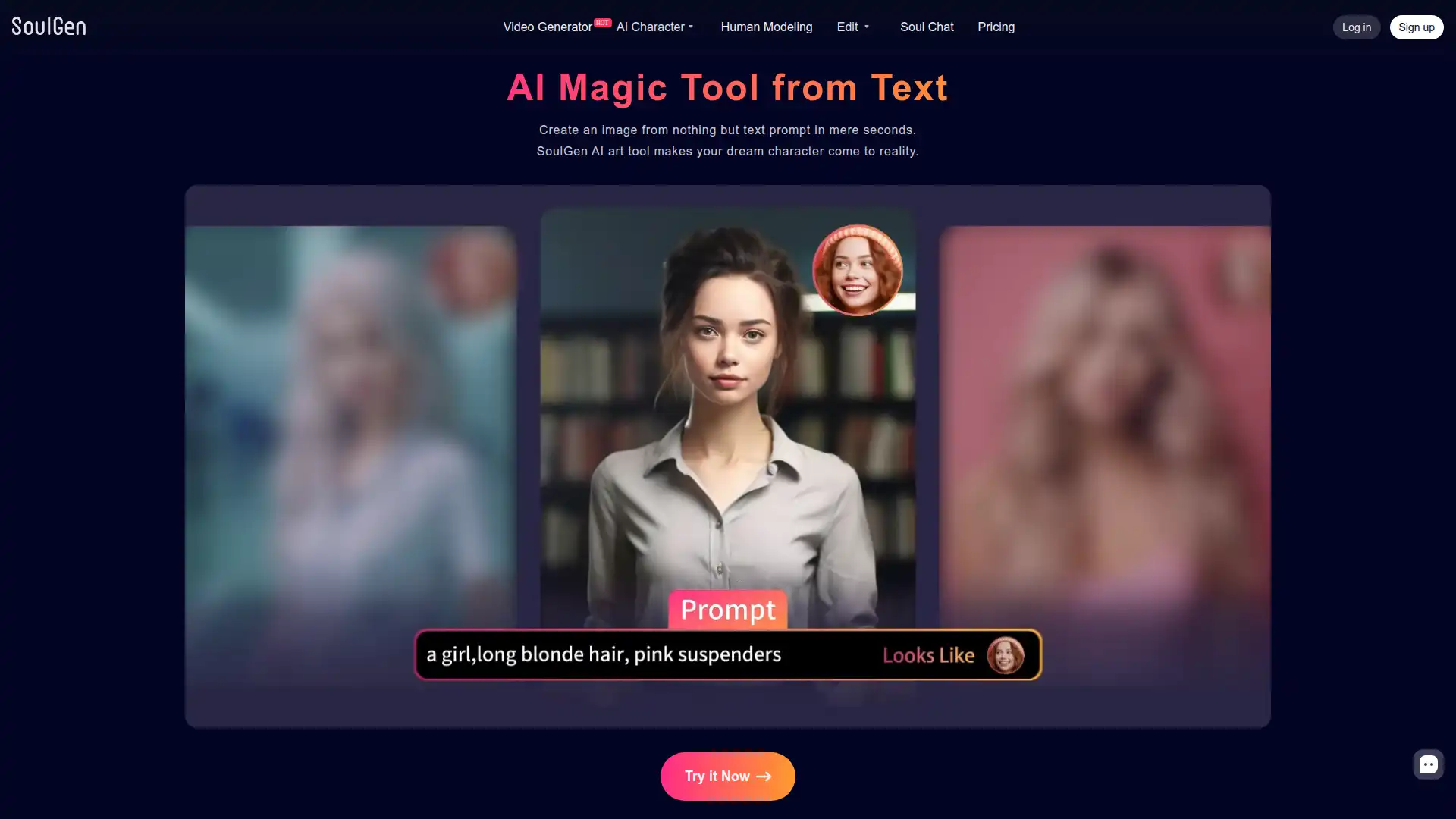 SoulGen — Best-in-Class Image AI, Minimal Companion Architecture