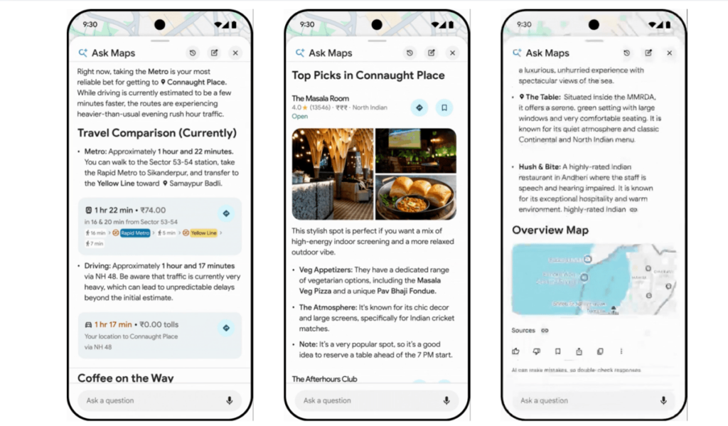 How Google Ask Maps Impacts Local Businesses