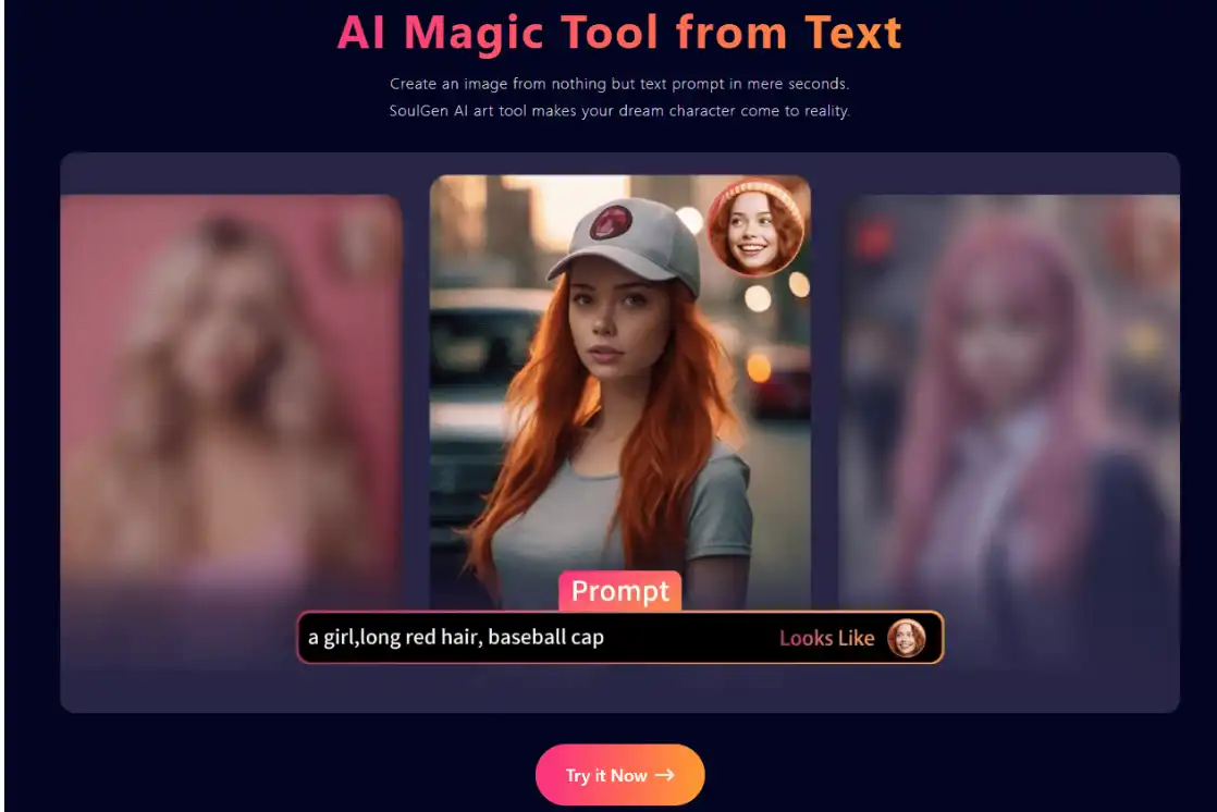 SoulGen — Best for Pre-Video Editing